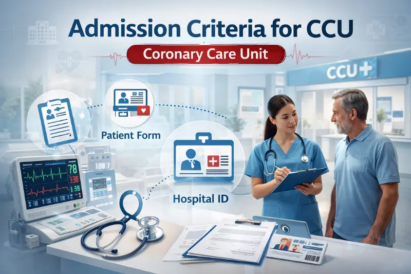 admission criteria for ccu