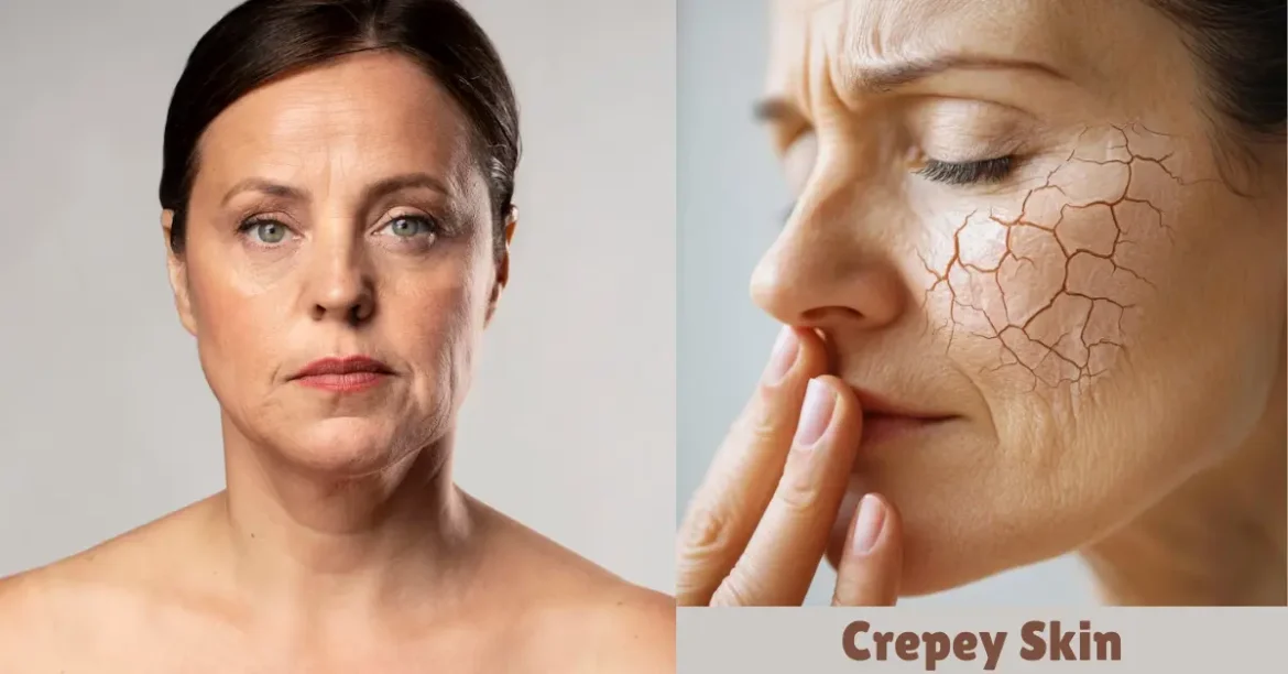 crepey skin