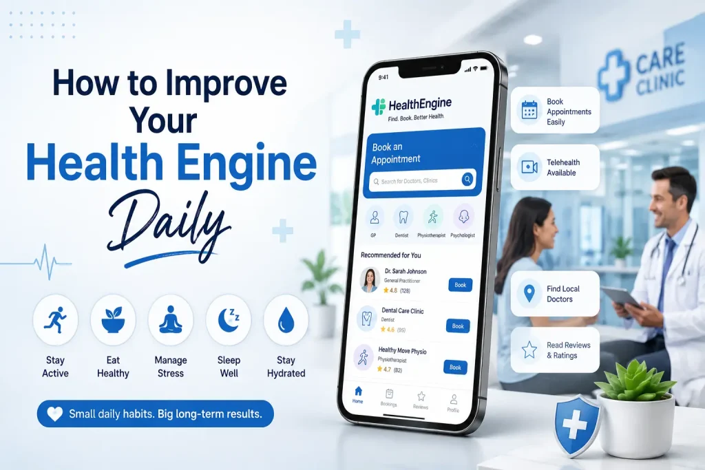 how to improve your health engine daily
