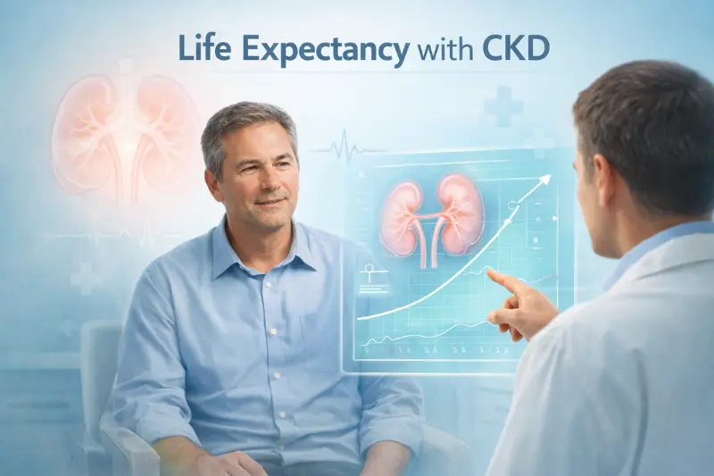 life expectancy with ckd