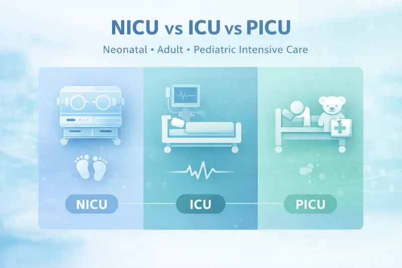 nicu vs icu vs picu