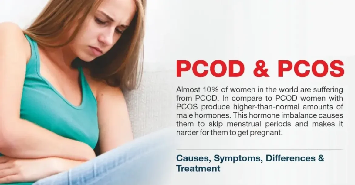 pcod vs pcos causes, symptoms, differences & treatment