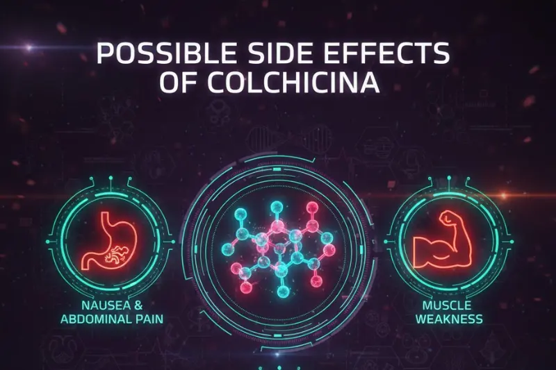 possible side effects of colchicina