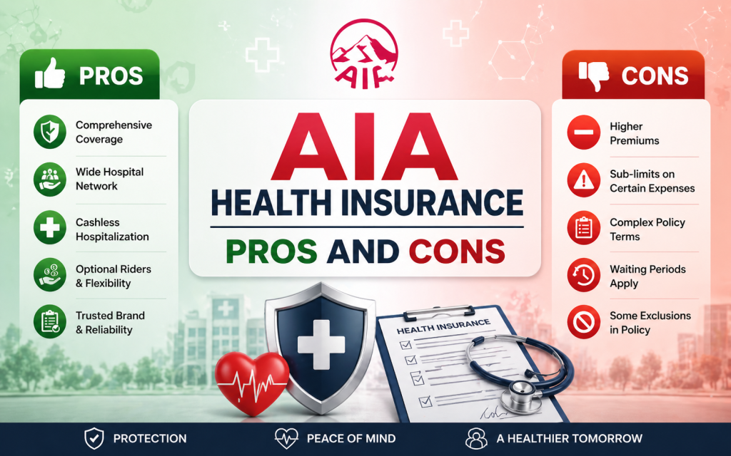 pros and cons of aia health insurance
