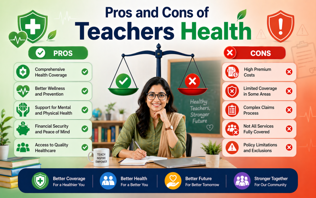 pros and cons of teachers health