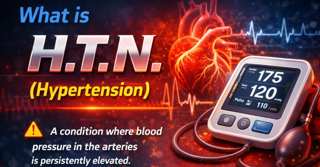 what is htn hypertension