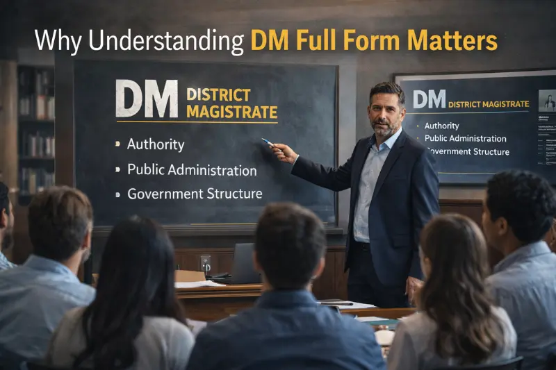 why understanding dm full form matters